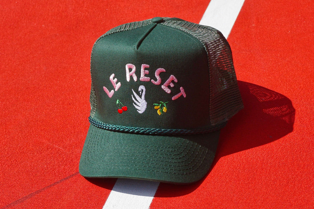 Le Reset Trucker Hat - Embroidered in Nashville
