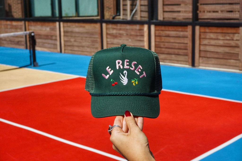 Le Reset Trucker Hat - Embroidered in Nashville