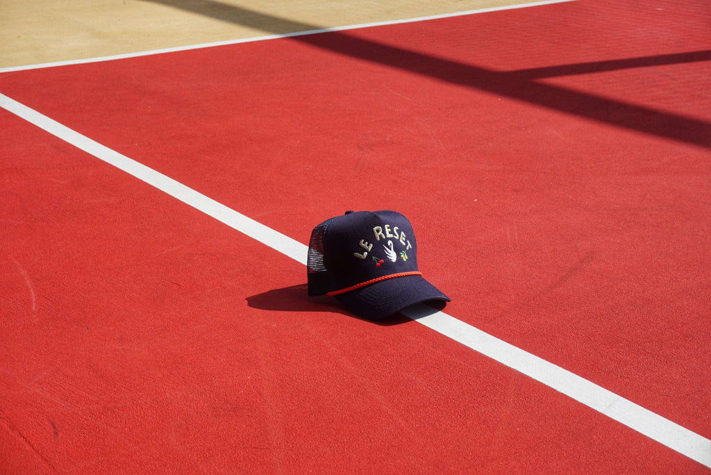 Le Reset Trucker Hat - Embroidered in Nashville