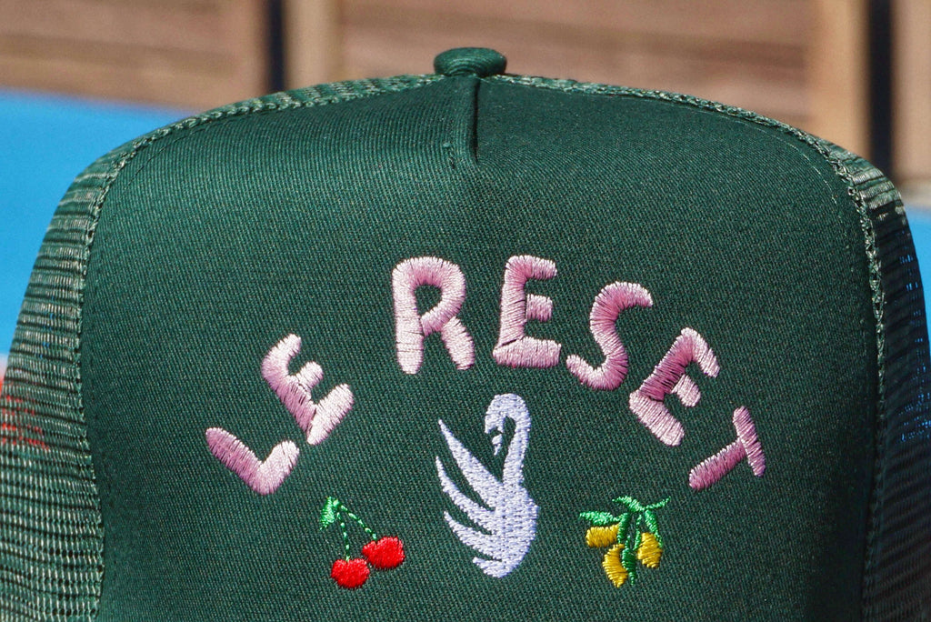 Le Reset Trucker Hat - Embroidered in Nashville