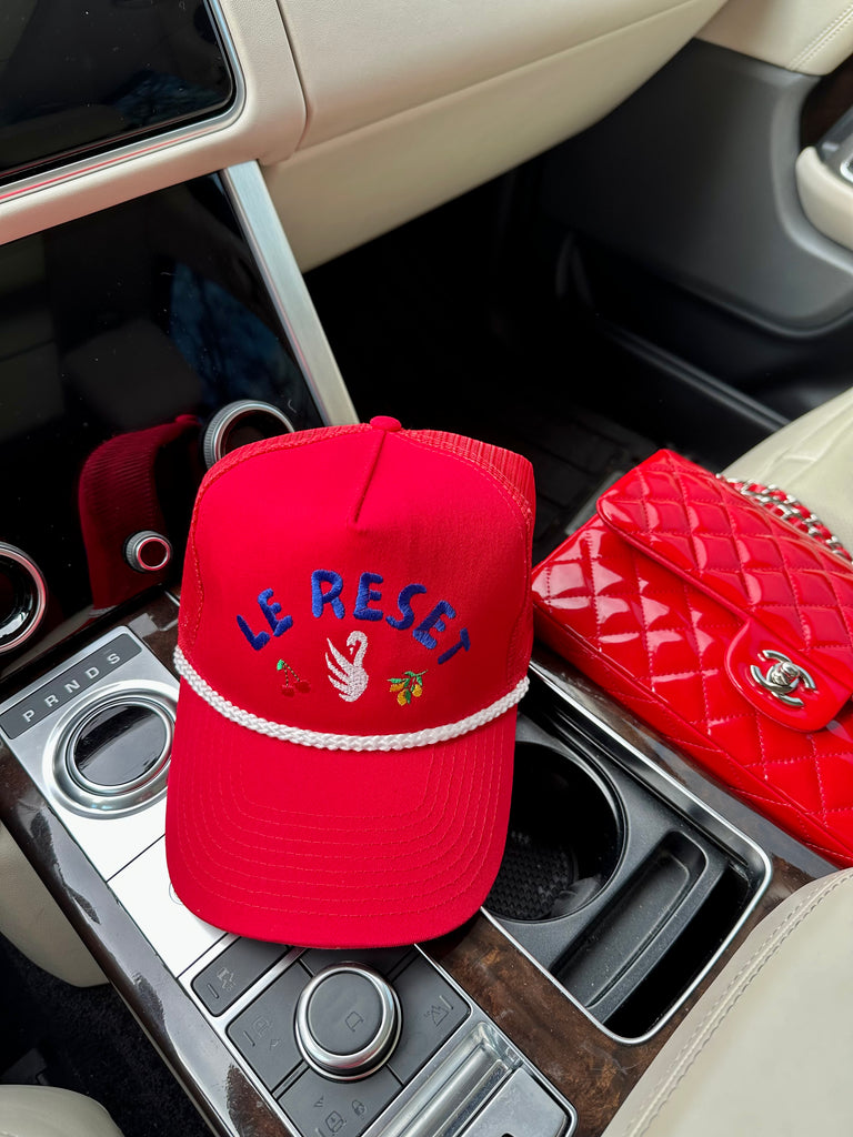 Le Reset Trucker Hat - Embroidered in Nashville
