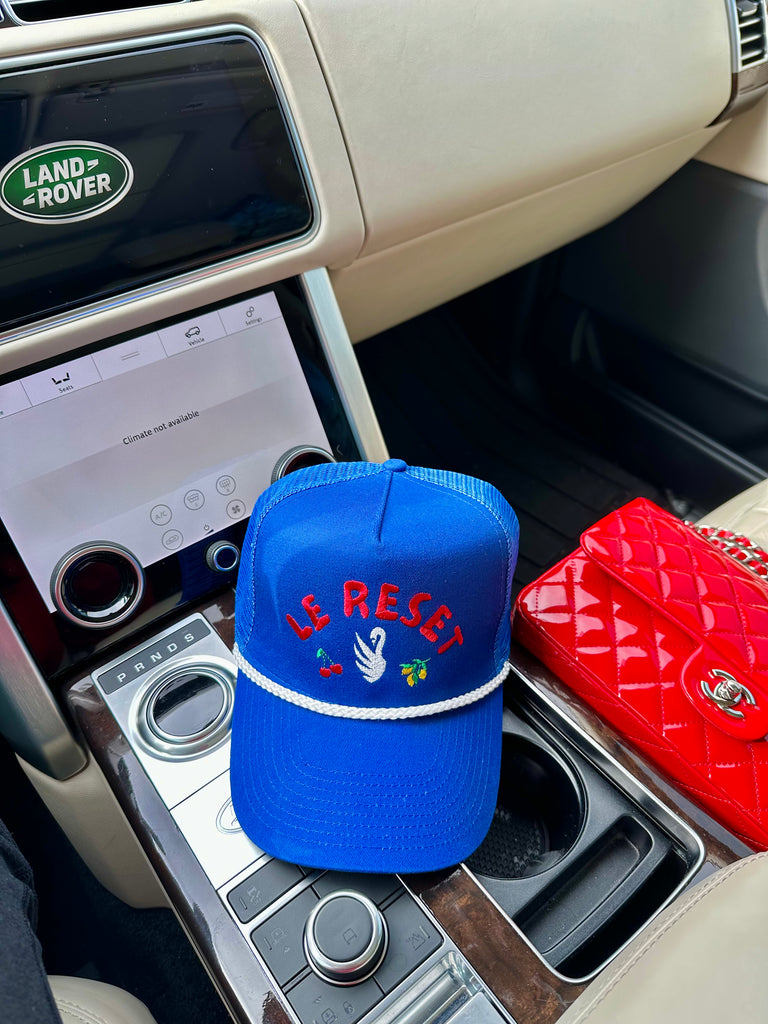 Le Reset Trucker Hat - Embroidered in Nashville